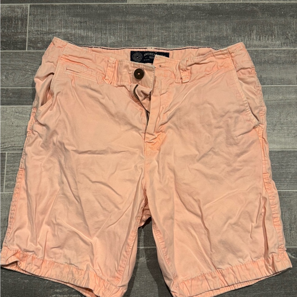 American Eagle Outfitters Light Coral Men Shorts